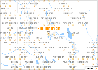 map of Kinmungyon