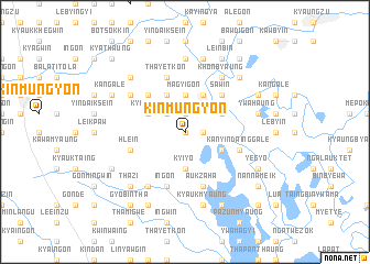 map of Kinmungyon