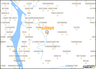 map of Kinmun