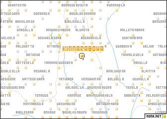 map of Kinnarabowa