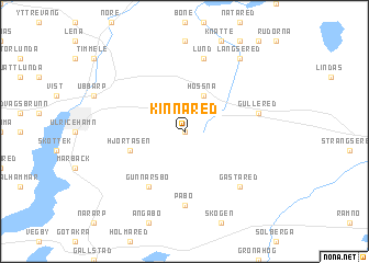 map of Kinnared