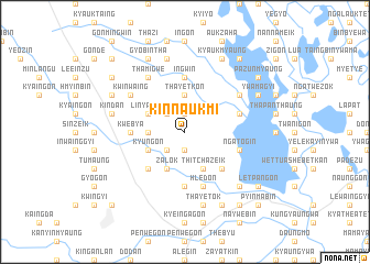 map of Kinnaukmi