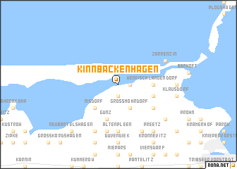 map of Kinnbackenhagen