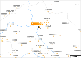 map of Kinndounga