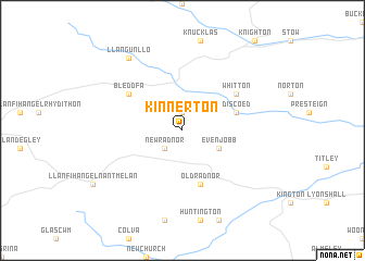 map of Kinnerton