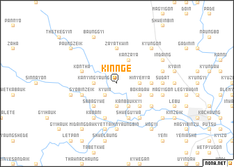 map of Kinnge