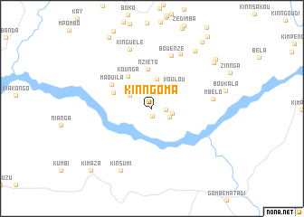 map of Kinngoma