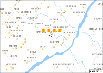map of Kinngoudi