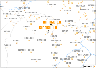 map of Kinnguila