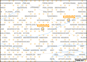 map of Kinning