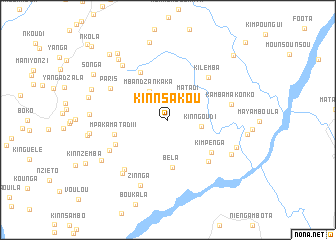 map of Kinnsakou