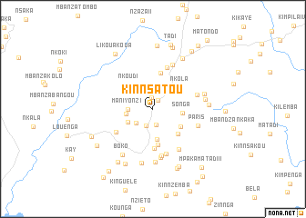 map of Kinnsatou