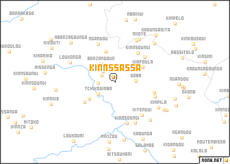 map of Kinnssassa