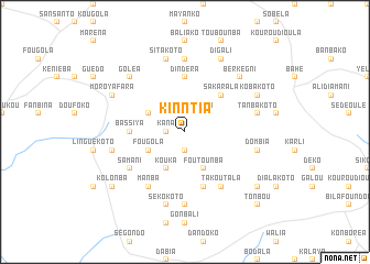 map of Kinntia