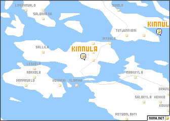 map of Kinnula