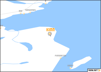 map of Kinn