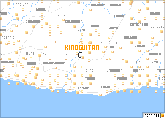 map of Kinoguitan