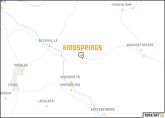map of Kino Springs