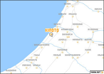 map of Kinoto