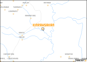 map of Kinraw Sakan