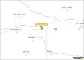 map of Kinross