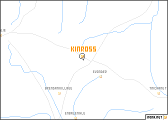 map of Kinross