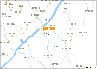 map of Kinsambi