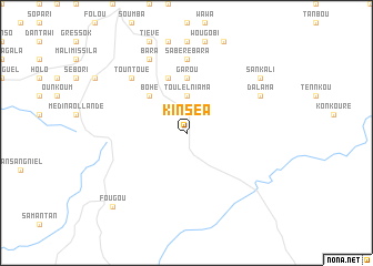 map of Kinséa