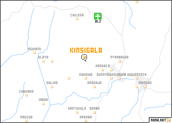 map of Kinsigala