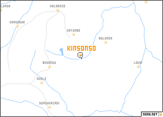 map of Kinsonso