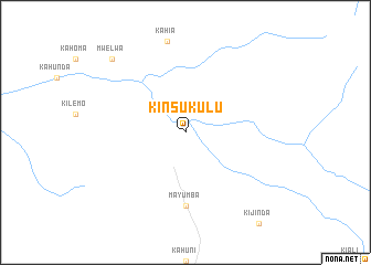 map of Kinsukulu