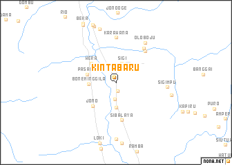 map of Kintabaru