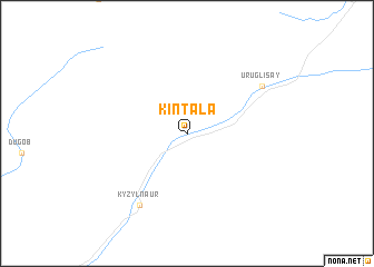 map of Kintala