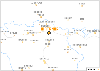 map of Kintamba