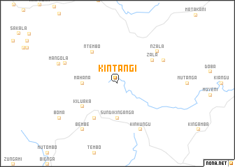 map of Kintangi