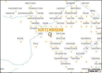 map of Kin Tchang Ho