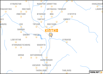 map of Kintha