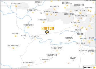 map of Kinton