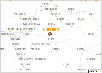 map of Kintoro