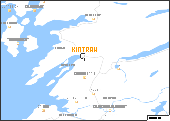 map of Kintraw