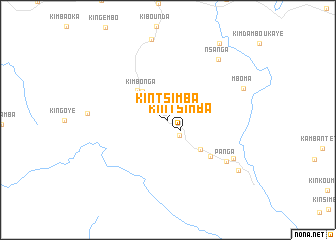 map of Kintsimba