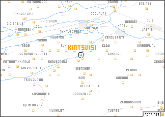 map of Kintsvisi