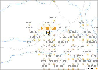 map of Kinunga