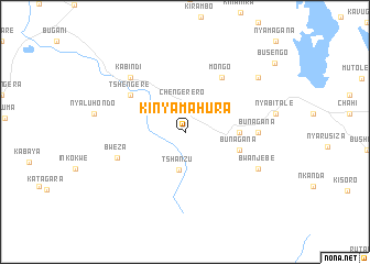 map of Kinyamahura