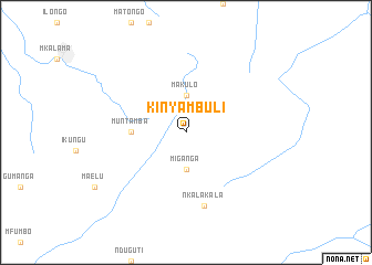 map of Kinyambuli