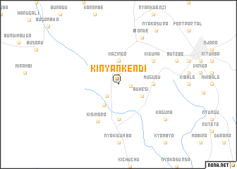 map of Kinyankendi