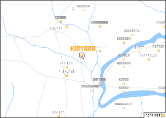 map of Kinyara