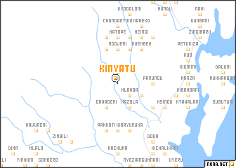 map of Kinyatu