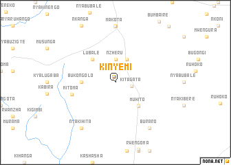 map of Kinyemi