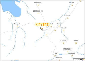 map of Kinyenzi